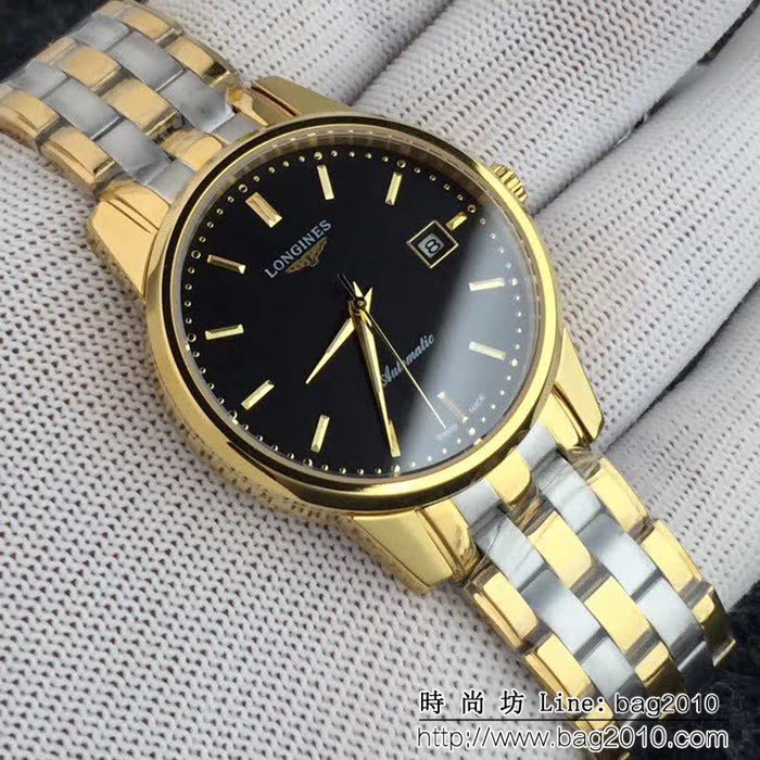 LONGINES浪琴 全自動機械 時尚男士腕表 WSS1172